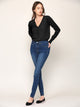 WSK780 Womens Keep It Classic V Neck Cardigan