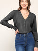 WSK780 Womens Keep It Classic V Neck Cardigan