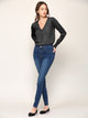 WSK780 Womens Keep It Classic V Neck Cardigan