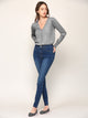WSK780 Womens Keep It Classic V Neck Cardigan
