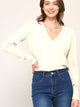 WSK780 Womens Keep It Classic V Neck Cardigan