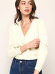 WSK780 Womens Keep It Classic V Neck Cardigan