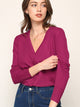 WSK780 Womens Keep It Classic V Neck Cardigan