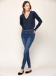WSK780 Womens Keep It Classic V Neck Cardigan