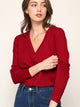 WSK780 Womens Keep It Classic V Neck Cardigan