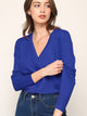 WSK780 Womens Keep It Classic V Neck Cardigan