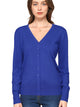 WSK780 Womens Keep It Classic V Neck Cardigan