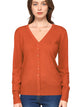 WSK780 Womens Keep It Classic V Neck Cardigan
