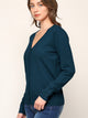 WSK780 Womens Keep It Classic V Neck Cardigan