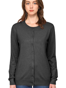 WSK781 Womens Keep It Classic Round Cardigan