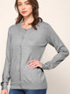 WSK781 Womens Keep It Classic Round Cardigan