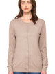 WSK781 Womens Keep It Classic Round Cardigan