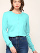 WSK781 Womens Keep It Classic Round Cardigan