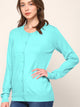 WSK781 Womens Keep It Classic Round Cardigan