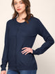 WSK781 Womens Keep It Classic Round Cardigan