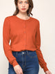 WSK781 Womens Keep It Classic Round Cardigan
