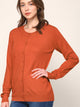 WSK781 Womens Keep It Classic Round Cardigan