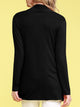 WSK850 Women's Draped Open- Front Cardigan