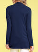 WSK850 Women's Draped Open- Front Cardigan