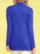WSK850 Women's Draped Open- Front Cardigan
