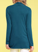 WSK850 Women's Draped Open- Front Cardigan