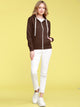 WSK954 Women's Active Casual Zip-up Hoodie Jacket Long Sleeve Comfortable Lightweight Sweatshirt