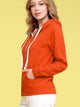 WSK954 Women's Active Casual Zip-up Hoodie Jacket Long Sleeve Comfortable Lightweight Sweatshirt