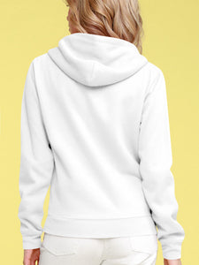 WSK954 Women's Active Casual Zip-up Hoodie Jacket Long Sleeve Comfortable Lightweight Sweatshirt
