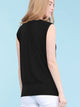 WT1054 Womens Solid Short Sleeve Sweetheart Top