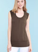 WT1054 Womens Solid Short Sleeve Sweetheart Top