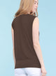 WT1054 Womens Solid Short Sleeve Sweetheart Top