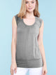 WT1054 Womens Solid Short Sleeve Sweetheart Top