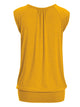 WT1054 Womens Solid Short Sleeve Sweetheart Top