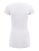 WT1606 Womens Basic Fitted Short Sleeve V-Neck T Shirt