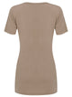 WT2312 Women's Casual Shirts Twist Knot Tunics Top