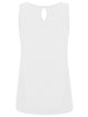 WT2315 Women's Summer Sleeveless Pleated Back Closure Casual Tank Tops