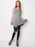 WT671 Women's Fit and Flare Tunic