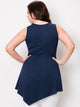 WT671 Women's Fit and Flare Tunic