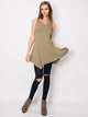 WT671 Women's Fit and Flare Tunic