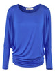 WT826 Womens Batwing Long Sleeve Top