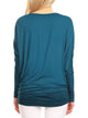 WT826 Womens Batwing Long Sleeve Top